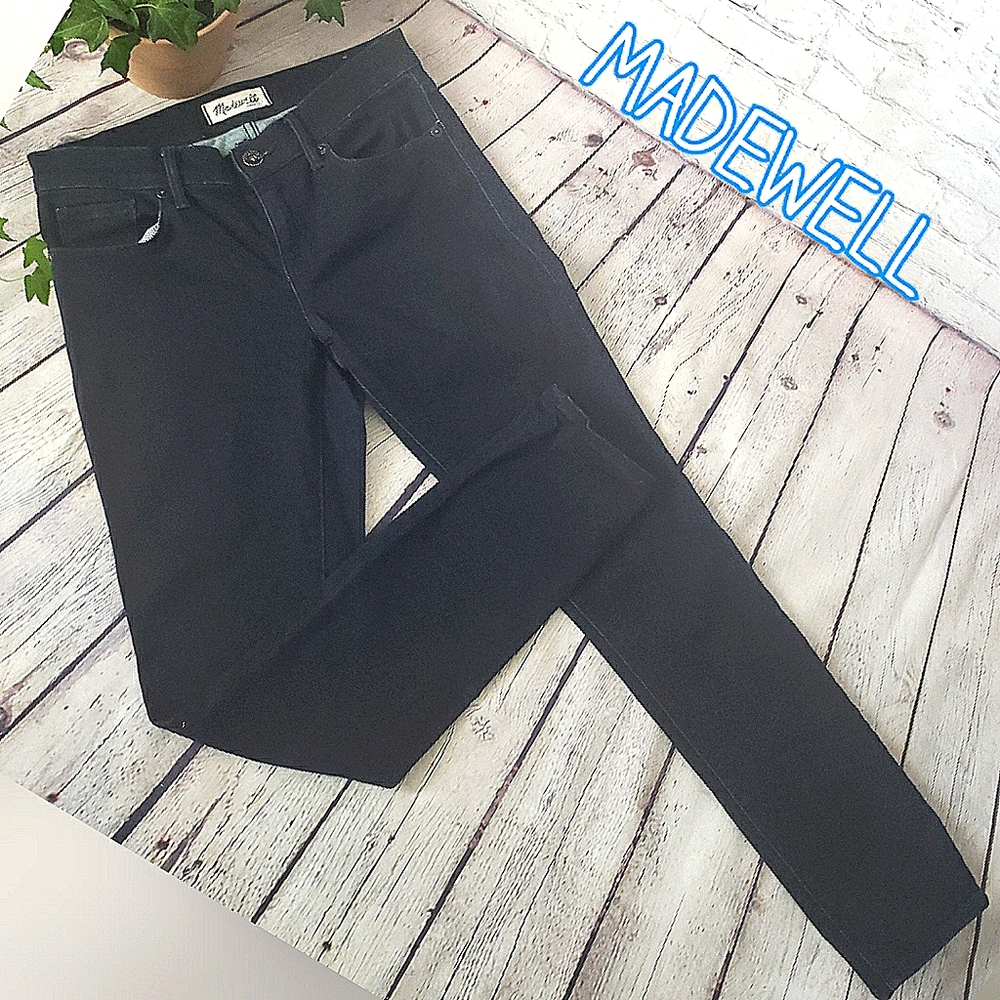 Madewell Dark Wash Mid-Rise Jeggings size 26